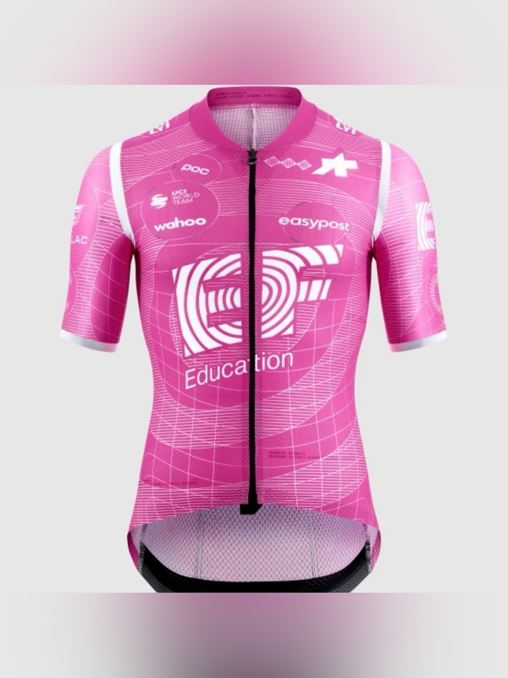 NEW Assos Men’s Mille GT S11 Evo x EF Education Cycling Jersey - Pink Medium